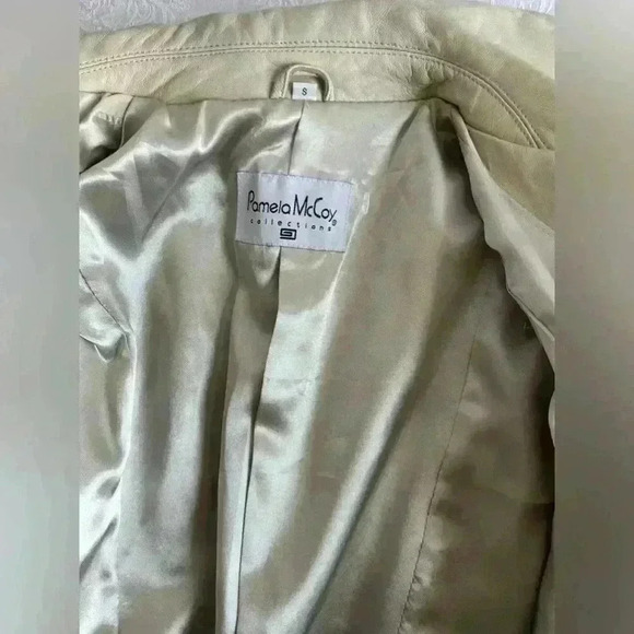 VINTAGE Pamela McCoy Genuine Leather Jacket ~ Small ~ Incredible Condition! - Picture 7 of 13